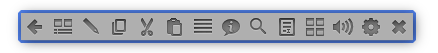 Left-Click toolbar